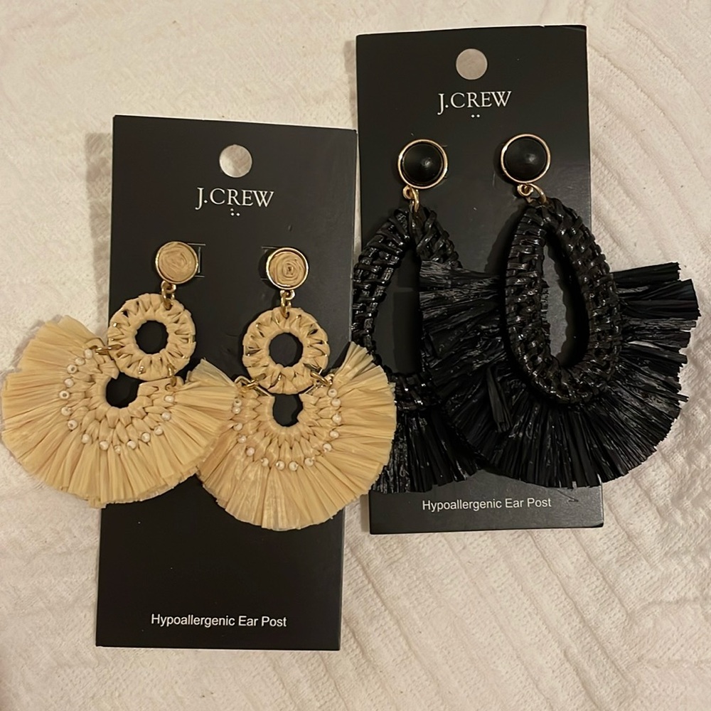 Jcrew boho earrings - worn once